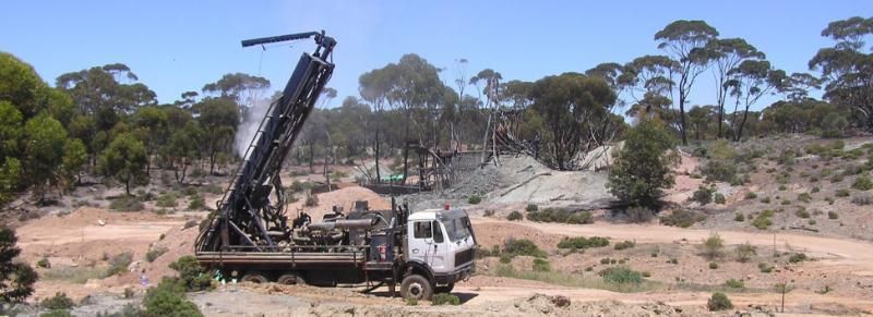 Crain over the construction site