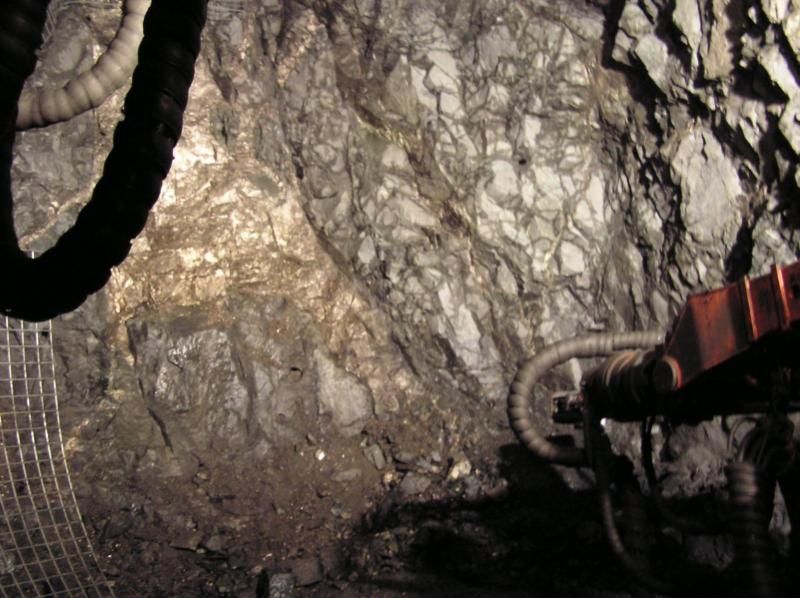 stones inside the whole