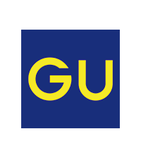 GU logo in yellow letters on a blue square.