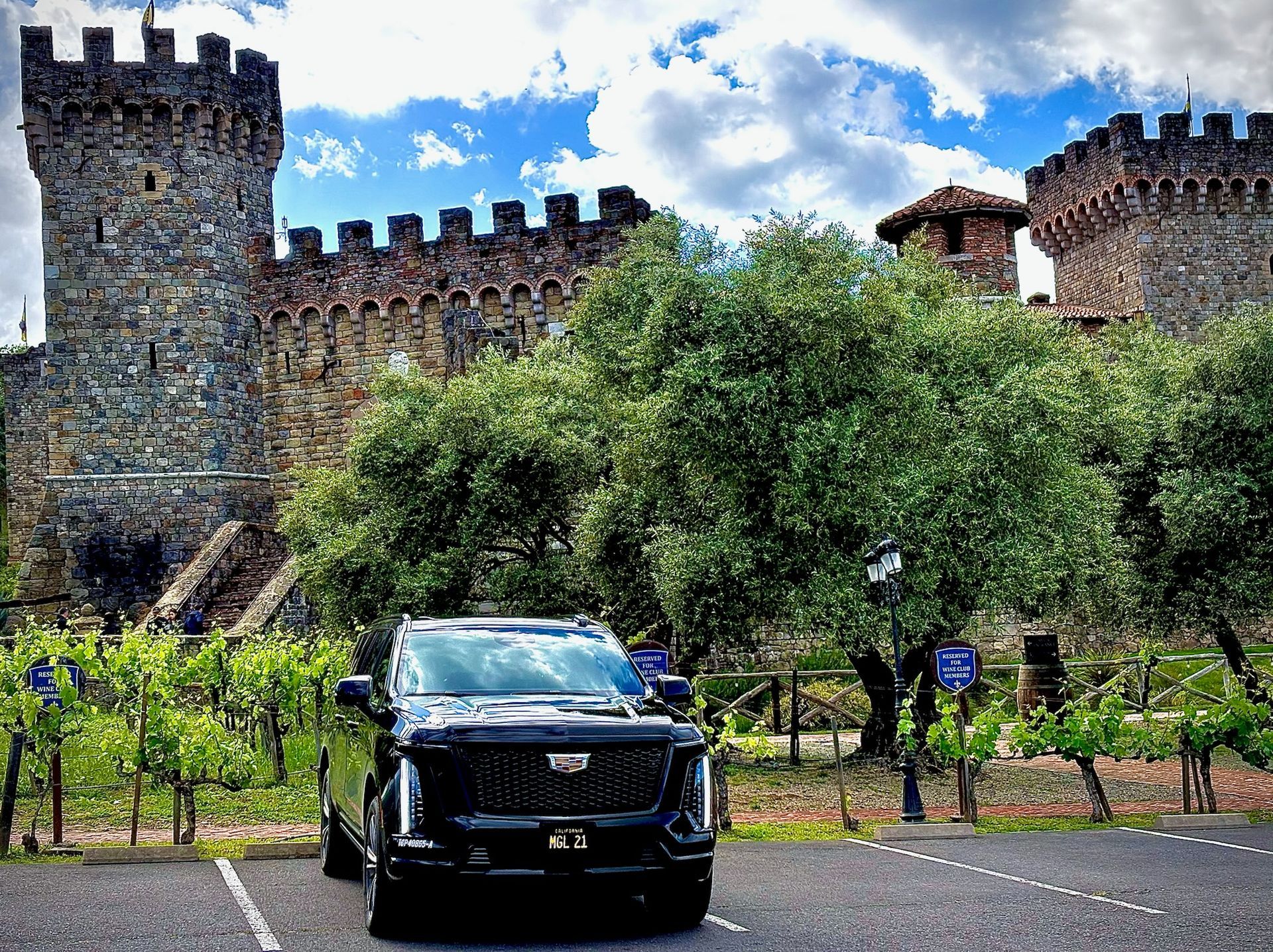 MGL Limo Napa Valley Wine Country chauffeur service