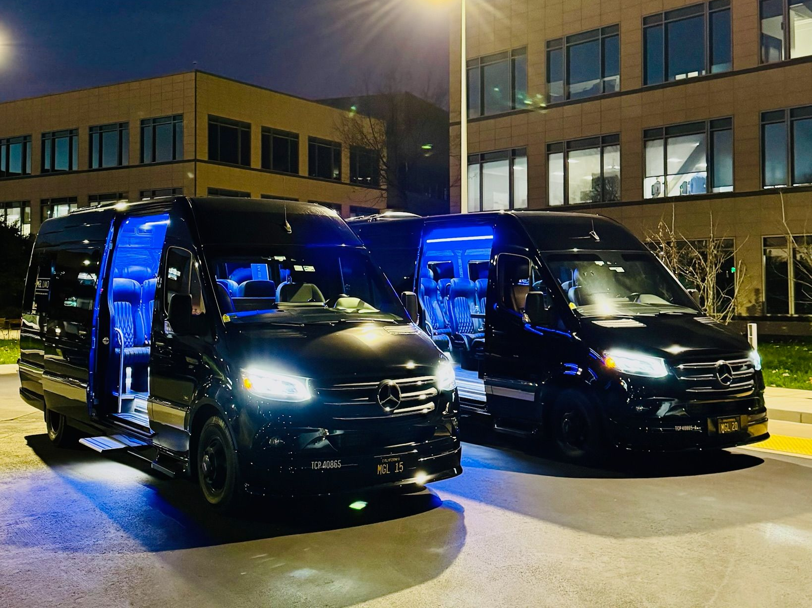 Executive Sprinter van service for Bay Area group transportation