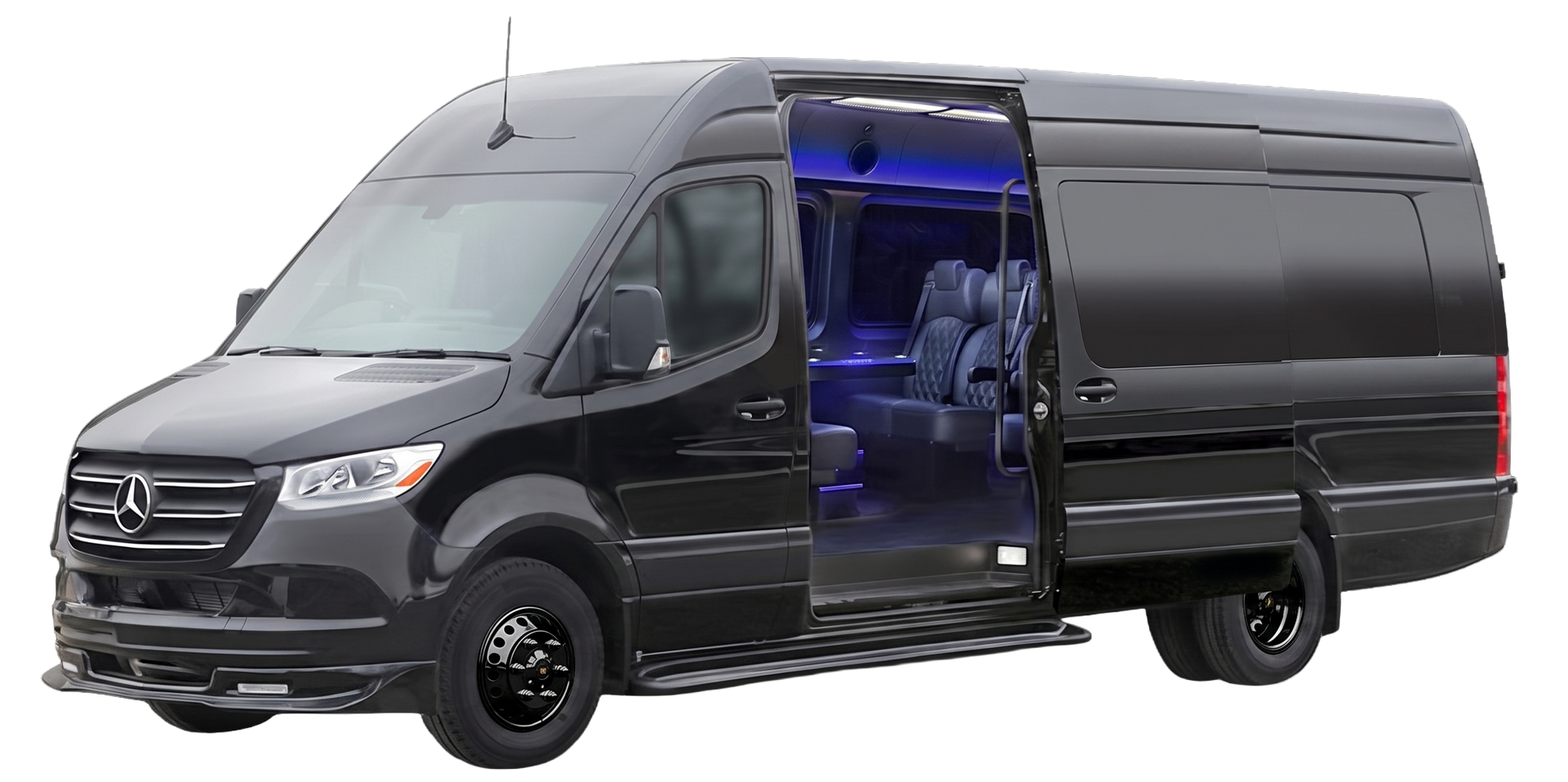 Executive Mercedes Sprinter for group chauffeur service