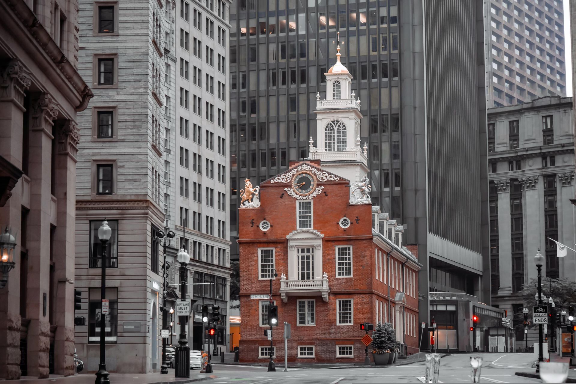 Boston Old State House for Boston chauffeur service