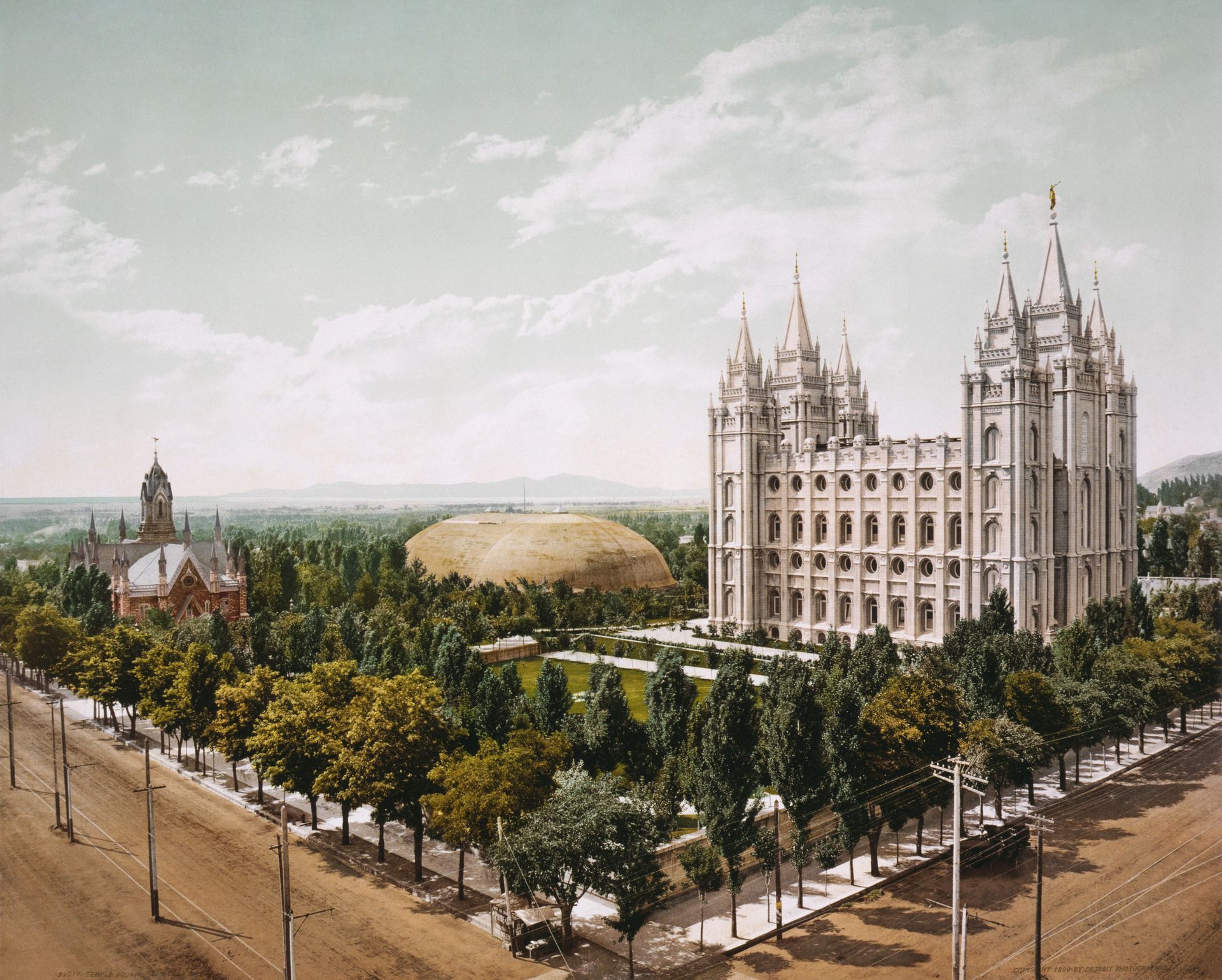 Temple Square in Salt Lake City for Salt Lake City chauffeur service