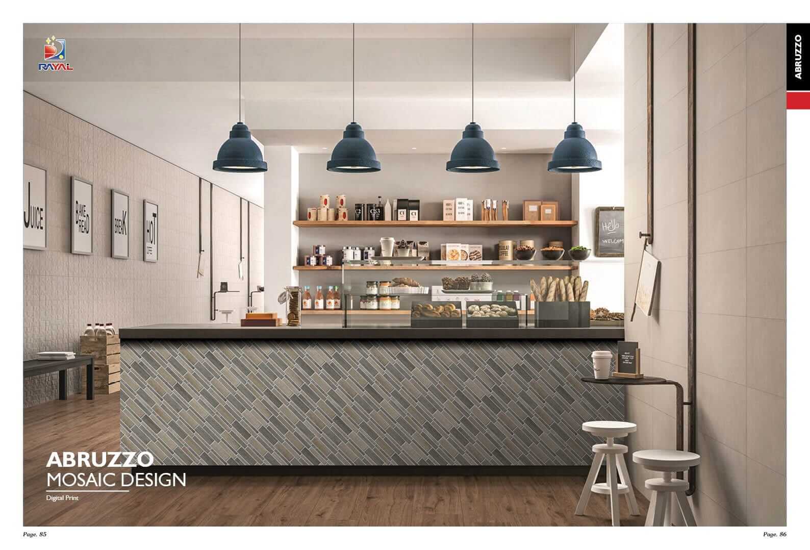 Tiles from Rayal - Mosaic design