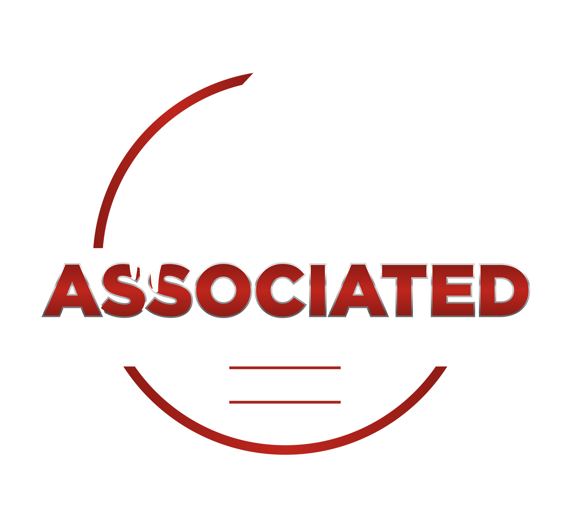 Associated Building Wreckers logo - a left-facing excavator with grapple