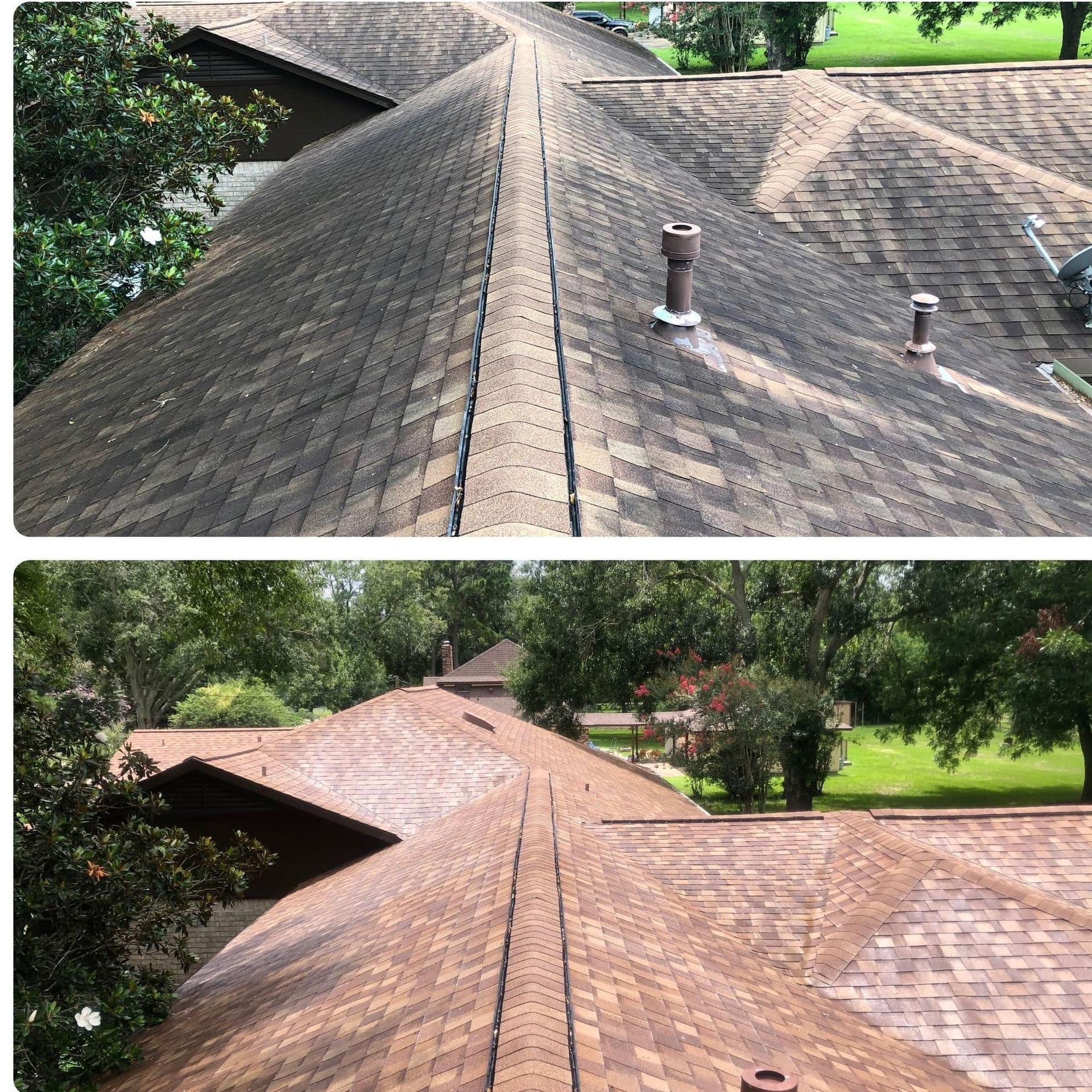 Brighten Your Roof Color with a Cleaning