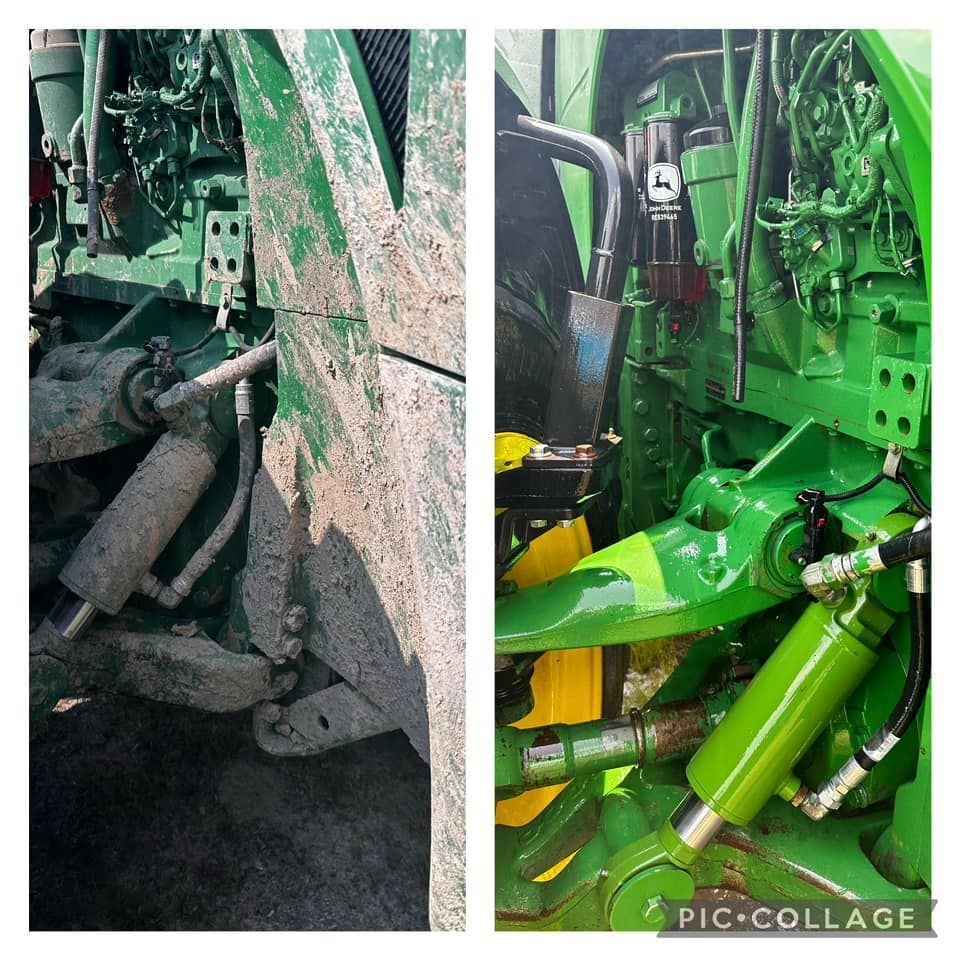 Before & After Cleaning Equipment