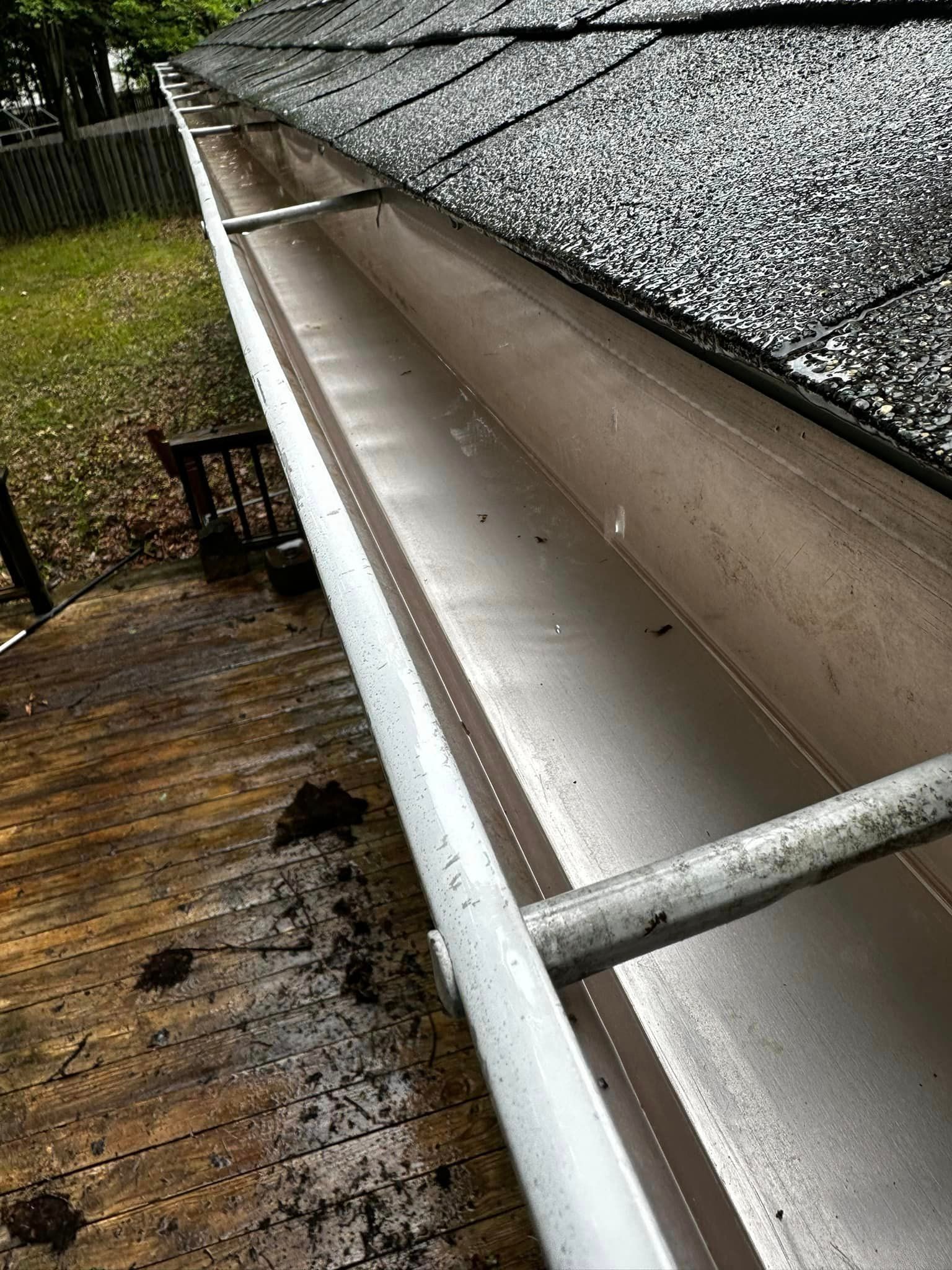 Interior Gutter Cleaning