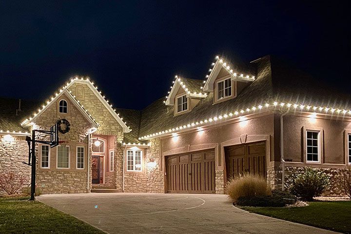 Christmas Holiday Lighting for homes, residential and commercial businesses.