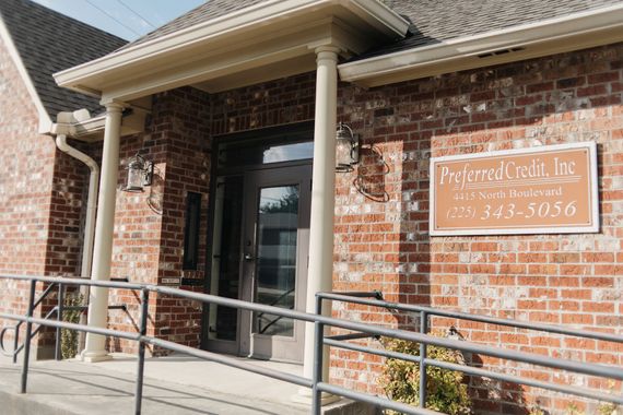 Loaning Money to Client — Baton Rouge, LA — Preferred Credit Inc.