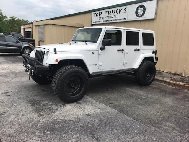 Liners — Red Jeep in Longwood, FL