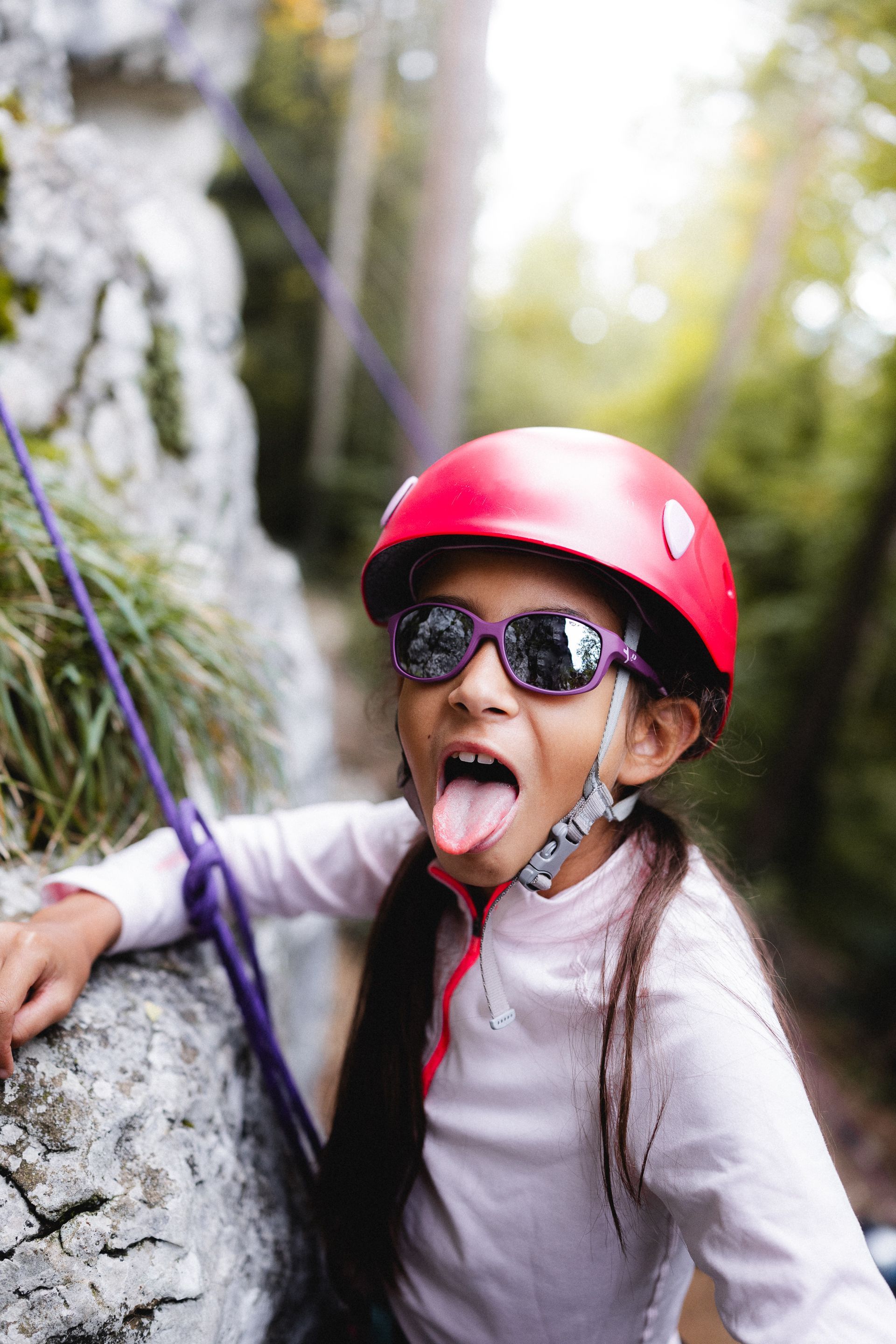 Lunette de sport enfant escalade