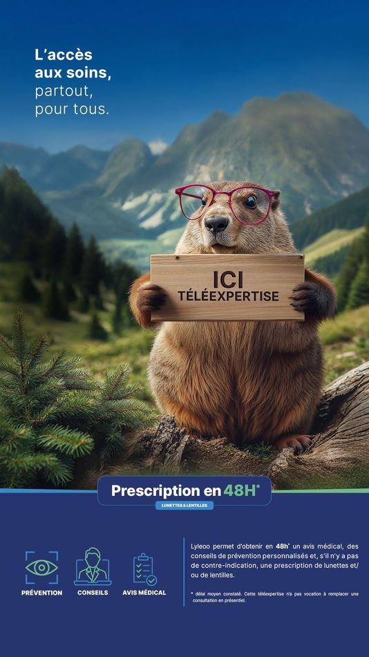 L'accès au soin par la télé-expertise : possibilité d'obtenir une ordonnance sous 48h. 