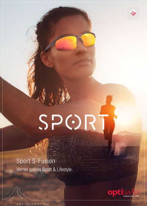 Affiche lunettes de sport