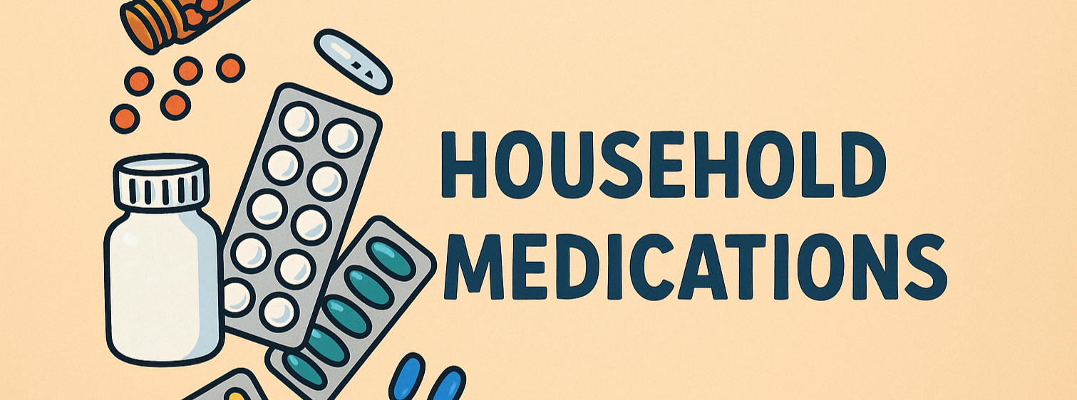 Household medications picture