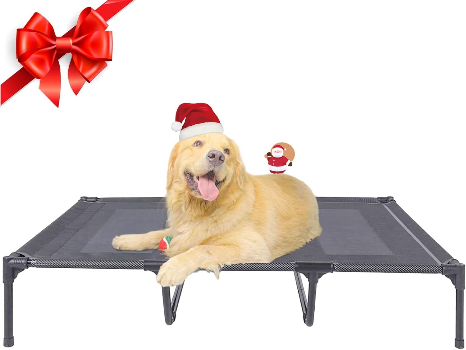 Raised bed platform for happy joints for large dogs like Rottweilers