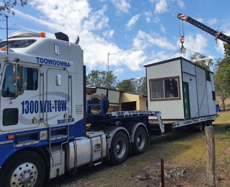 Towing Trucks on Parking — Smash Repairs & Spray Painting in Toowoomba, QLD