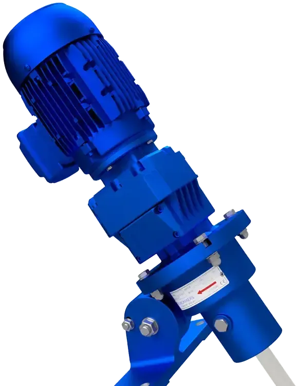 Portable IBC mixer