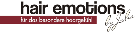 Ein Logo für einen Friseursalon namens Hair Emotions