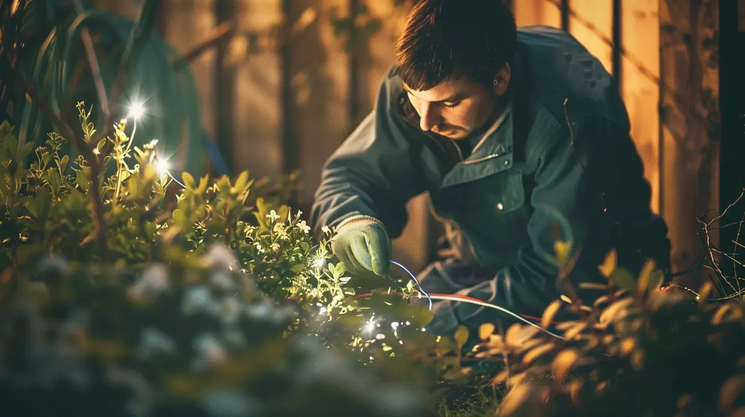 Repairing a faulty connection is part of our backyard lighting in Surrey BC services. Our maintenance team in Fleetwood keeps your outdoor system running. Keywords: lighting repair, maintenance, troubleshooting.