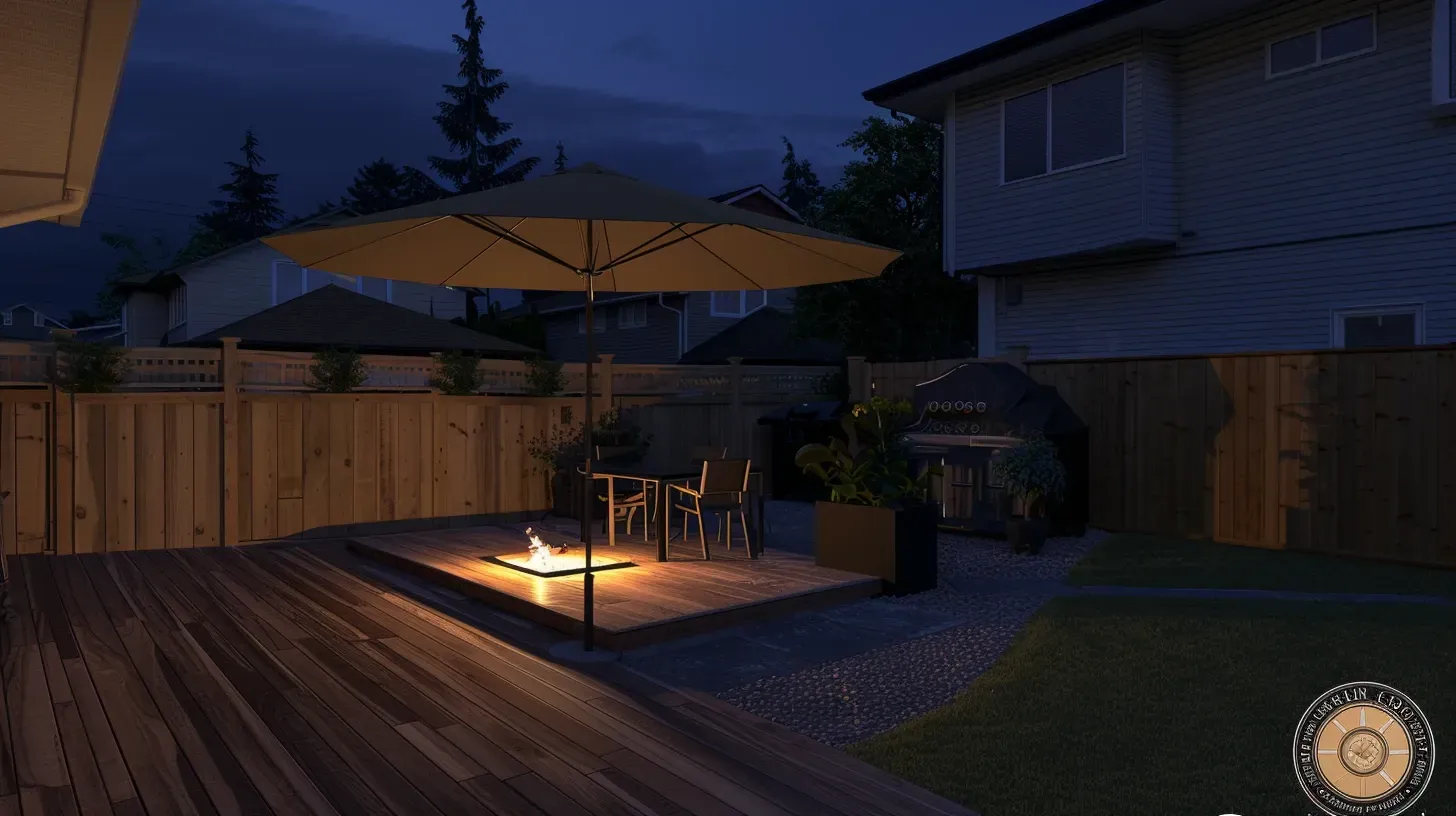 Safety is key for every bistro lighting in Surrey BC installation. Our professionals in Guildford ensure proper tension and secure anchor points. Keywords: safety first, secure installation, professional techniques.