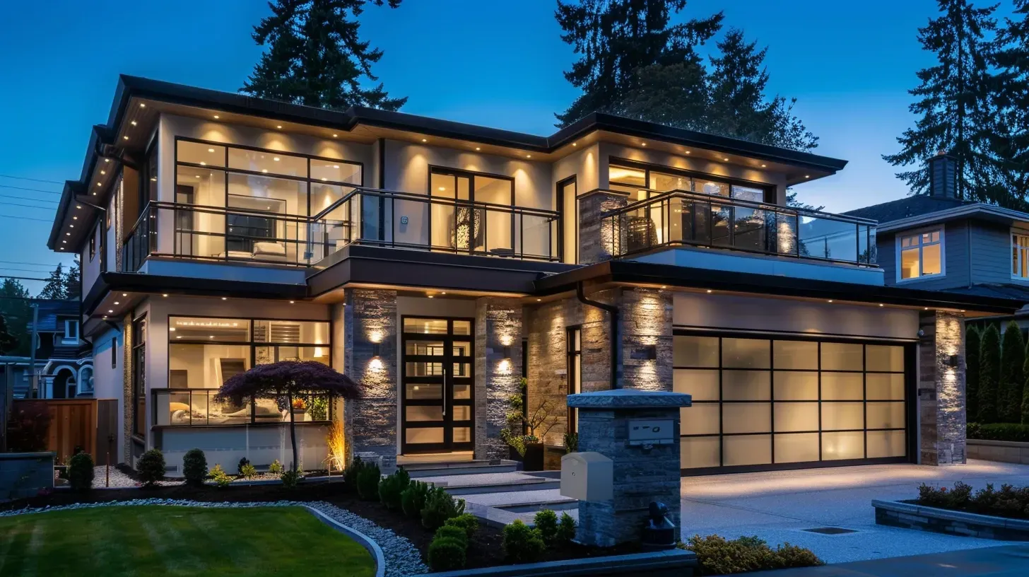 A consultation is the first step in our landscape lighting services Surrey BC. Our outdoor lighting service experts meet with you in your South Surrey or Fraser Heights home to plan the perfect system. Keywords: design consultation, professional advice, garden lighting services.