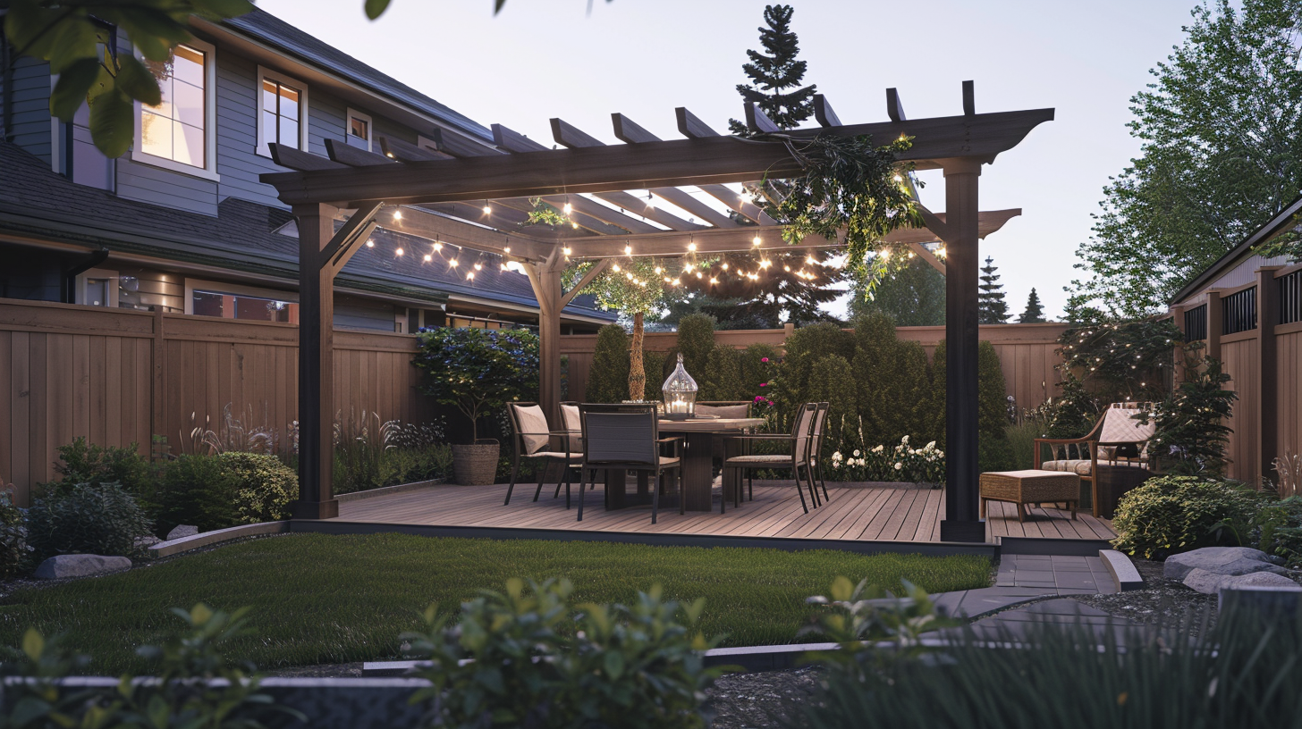 Commercial Surrey holiday lighting installers providing LED roofline outlines and festive displays.