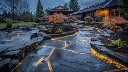 Our company offers a complete suite of landscape lighting services Surrey BC, from a simple garden light repair in Newton to a full system installation in Fraser Heights. Keywords: full-service, repair, installation, design, maintenance.