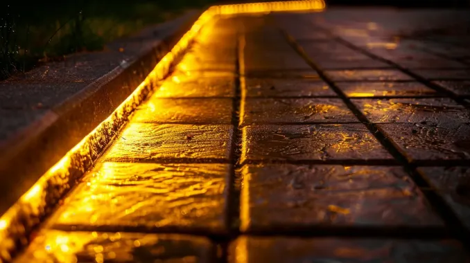 This Surrey landscape lighting project uses the moonlighting technique for a natural effect in a Fraser Heights yard. Our landscape lighting Surrey designers are artists. Keywords: moonlighting, natural light effect, custom design, outdoor lighting.