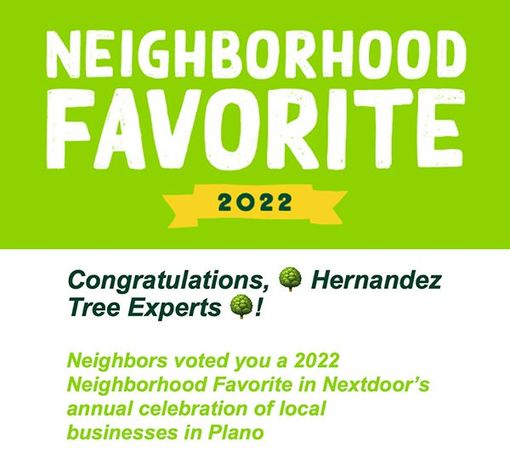 A green sign that says neighborhood favorite 2022