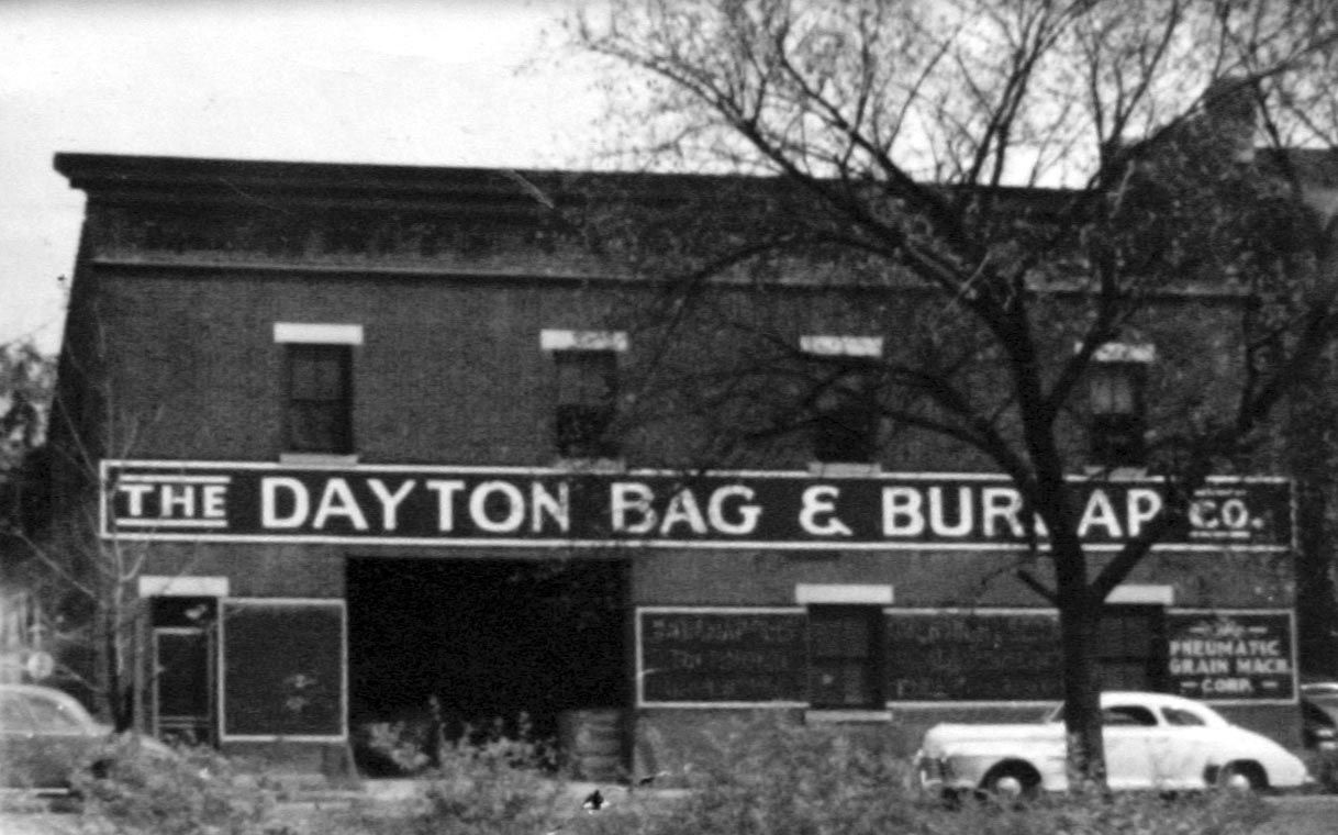 Historical photo of Dayton Bag & Burlap Company