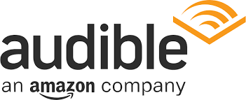 Audible logo with the text