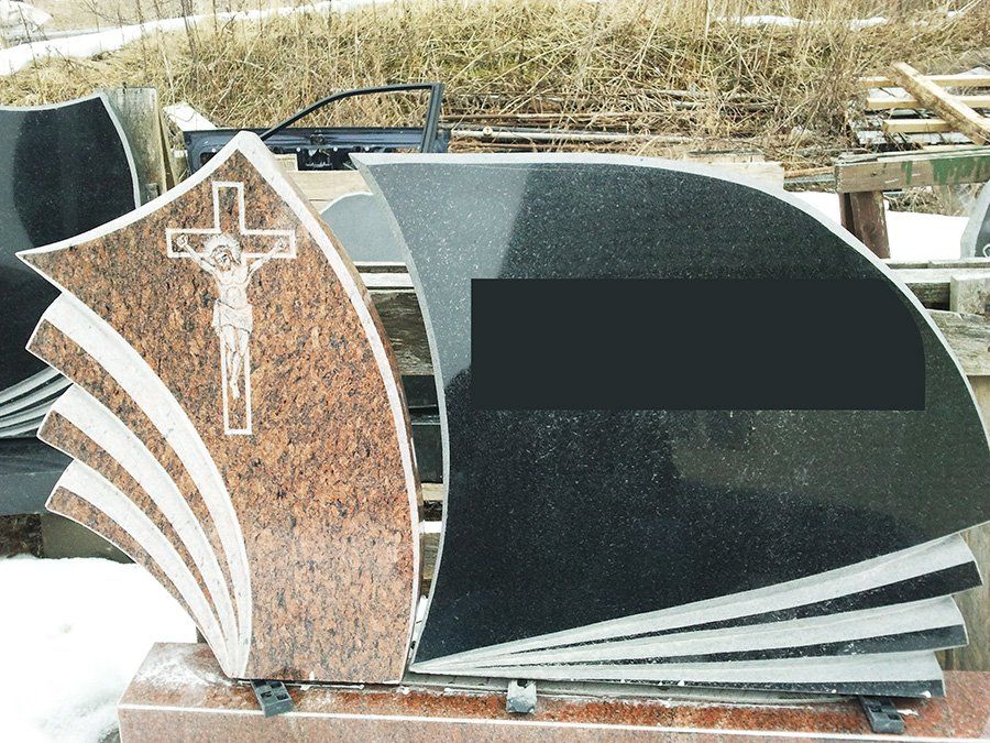 Dviejų dalių paminklai