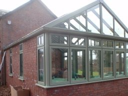 Extension being built