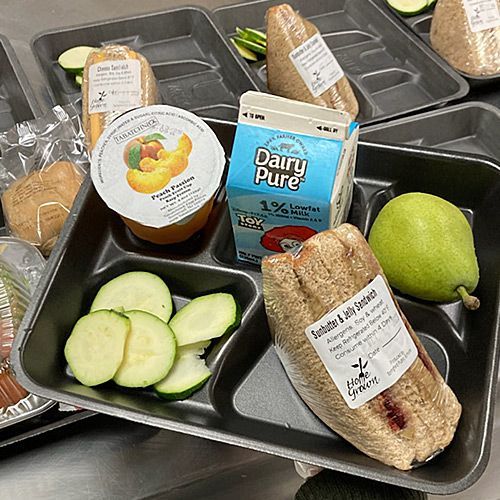 Photos: Inedible Springfield school lunch items addressed