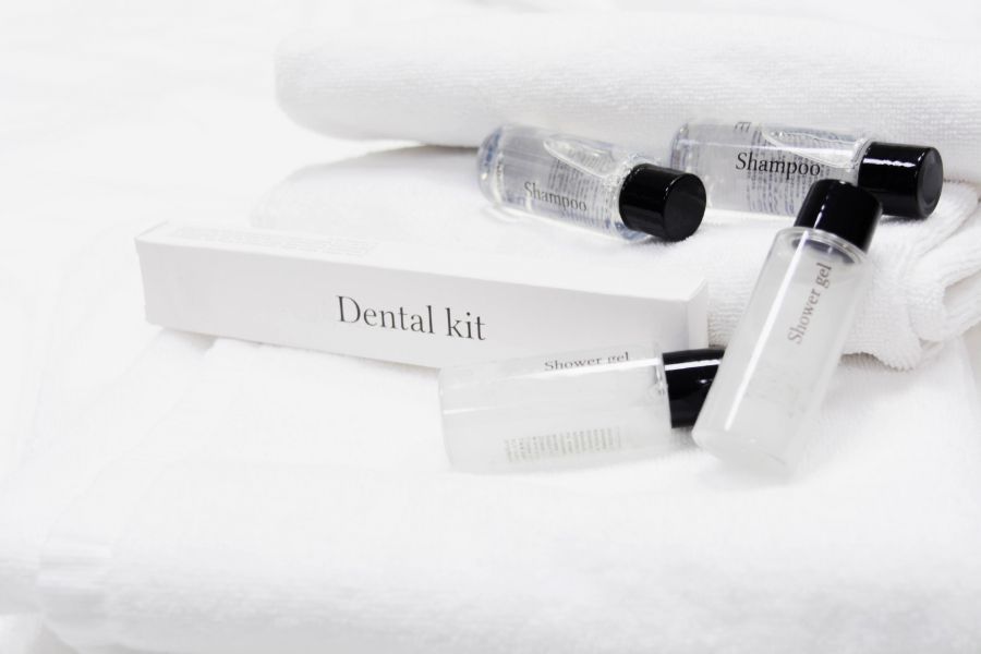 kit monouso per alberghi