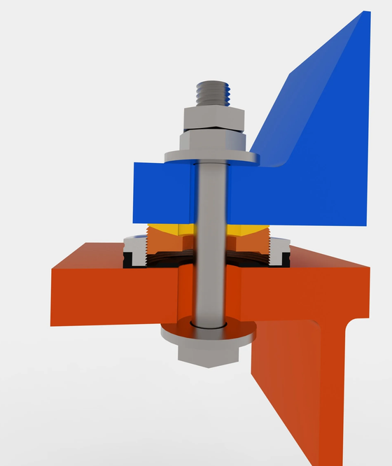 Machinery Mounting Solutions RotaChock Adjustable Machine Mount