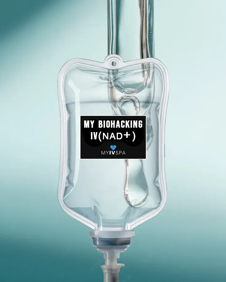 IV bag with 