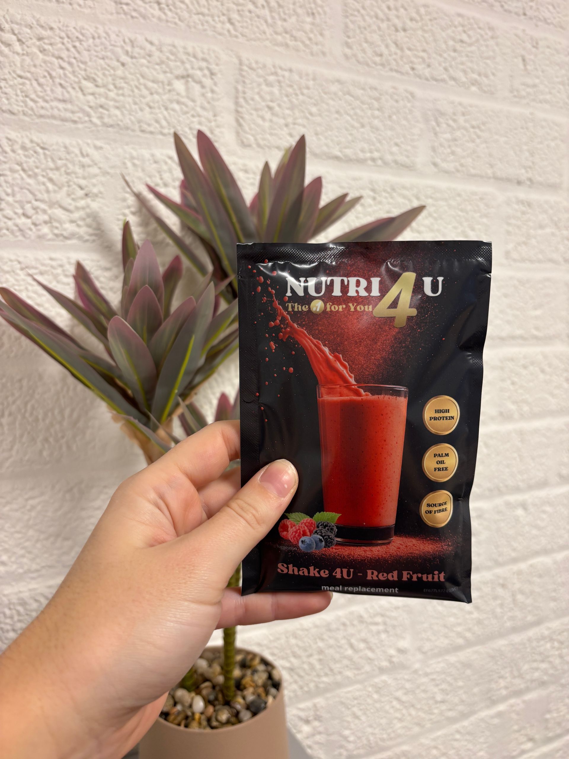 Maaltijdvervanger shake - Rood fruit