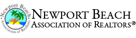 Newport Beach Association of realtors logo and link