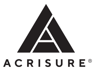 Acrisure logo with a stylized black A above the word “ACRISURE” on a white background
