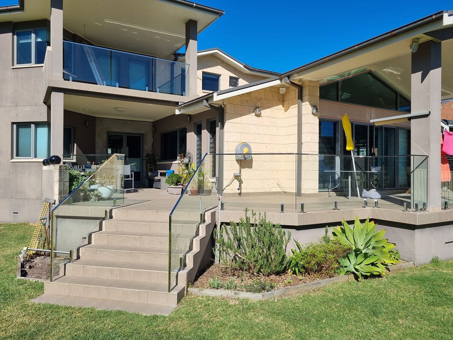 Newly Installed Glass Balustrades In Wollongong