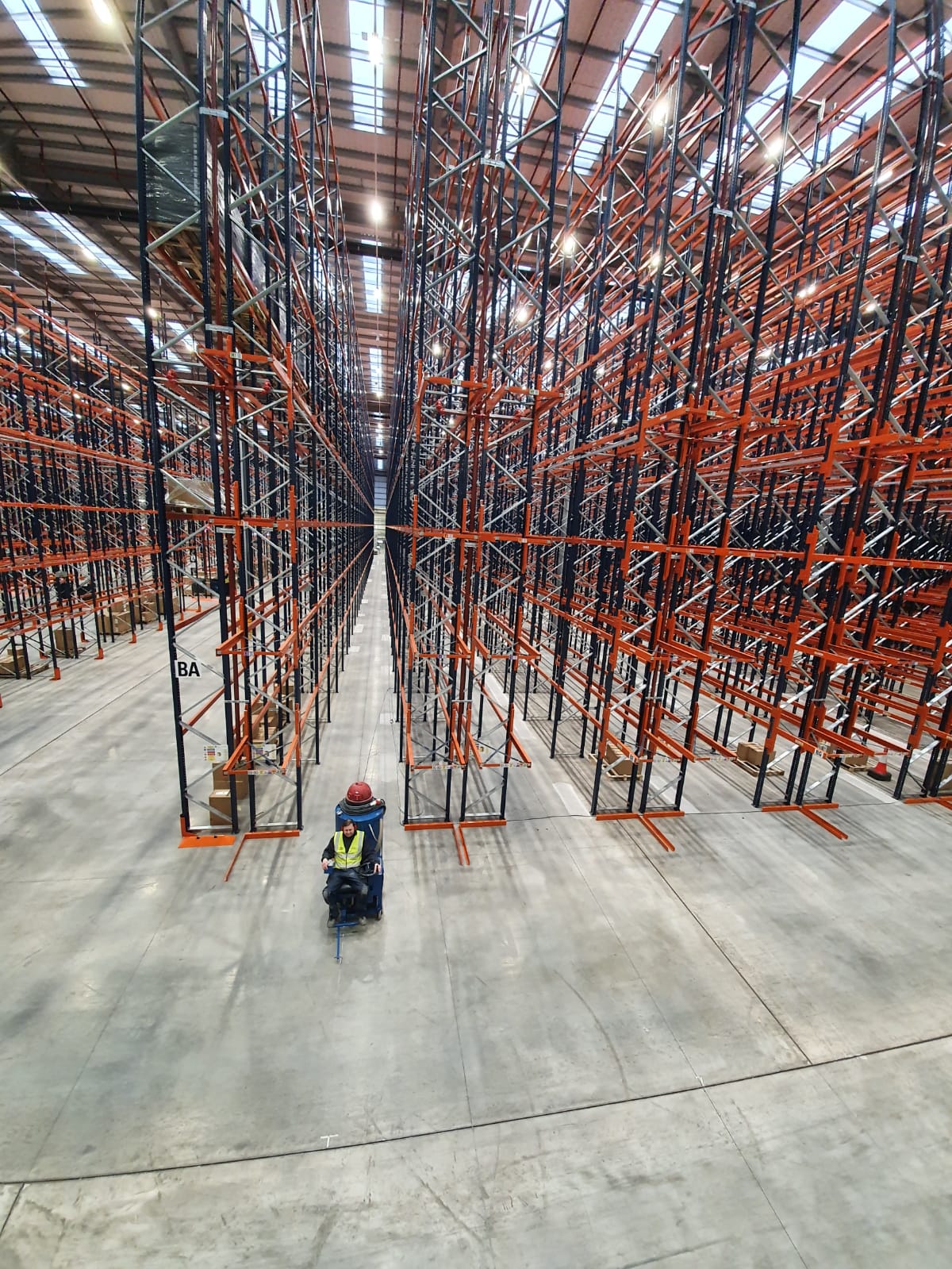 Wire guidance - side view image