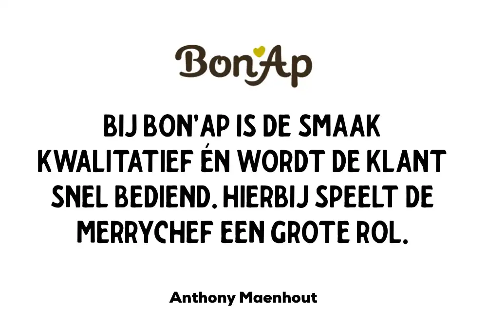 Restaurant keten bon'ap professionele high speed oven merrychef