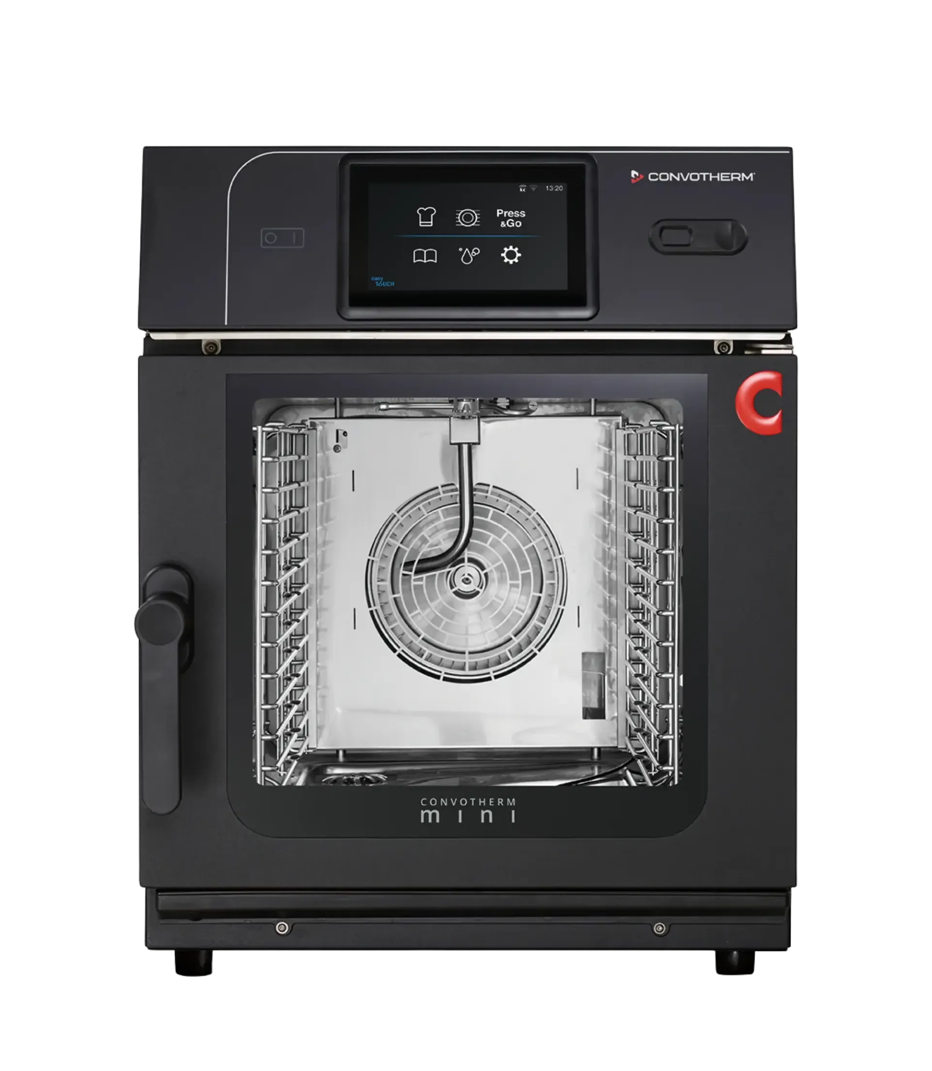 De mini combi-steamer van convotherm is zeer compact