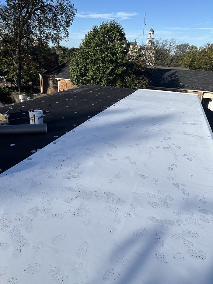 half done before shingles