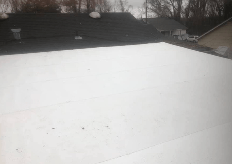 half-done roof