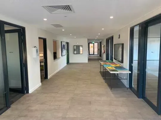 Main internal corridor.