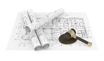 Construction Law — Blueprints and Gavel in Fort Myers, FL